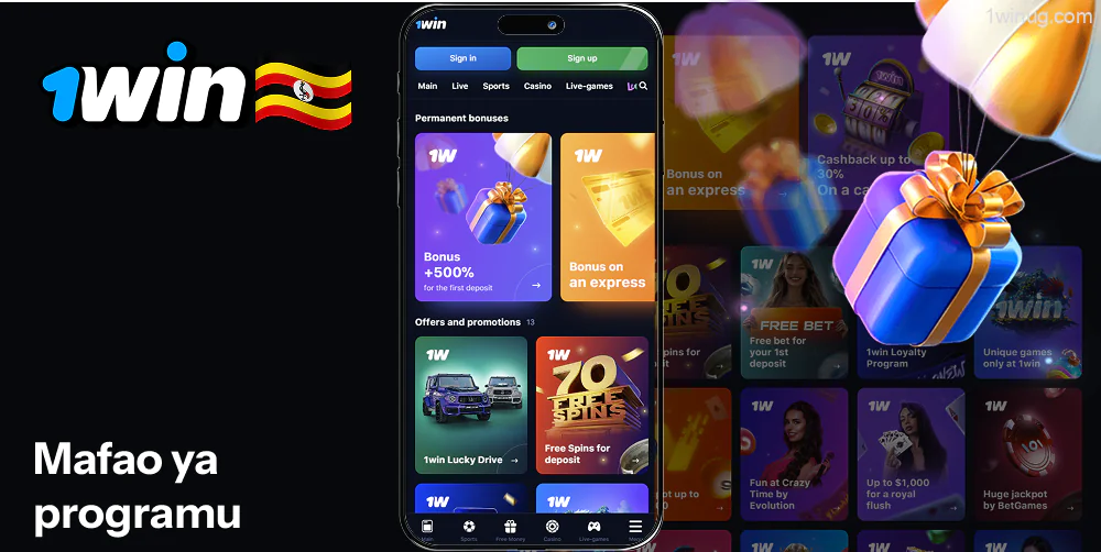 1win Bonasi za Programu