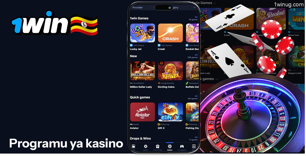 1win Programu ya Kasino