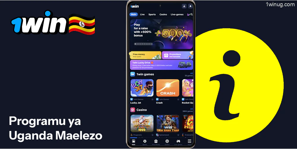 Maelezo ya Programu 1win