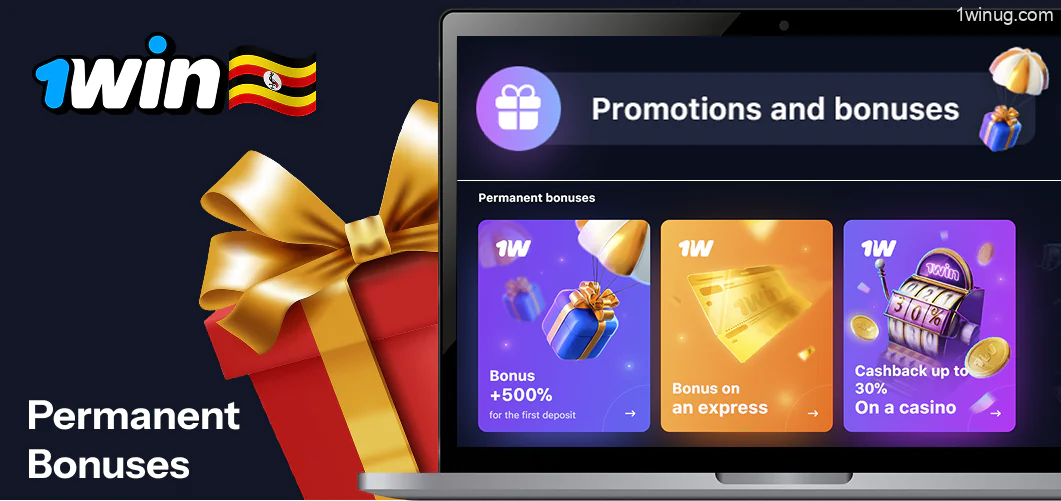 Read about 1win Uganda permanent bonuses