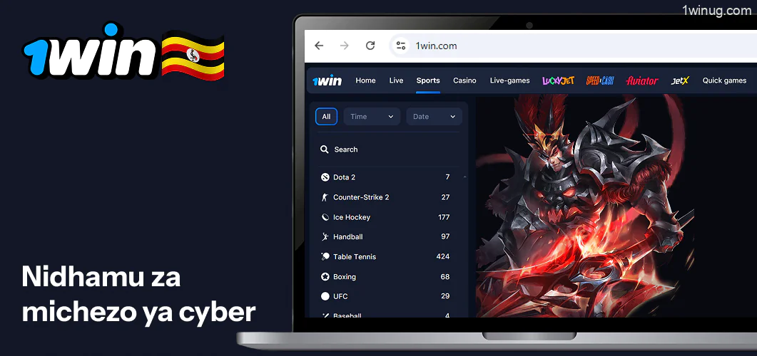 1win orodha ya michezo inayopatikana