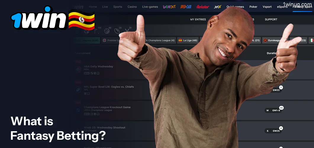 1win Fantasy Betting is a virtual sports competition