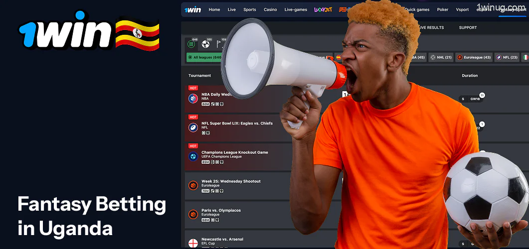 1win Fantasy Betting