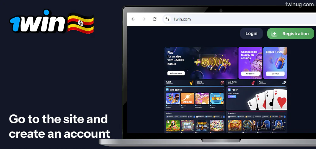 Create an account as the Fantasy Sports tab 1win