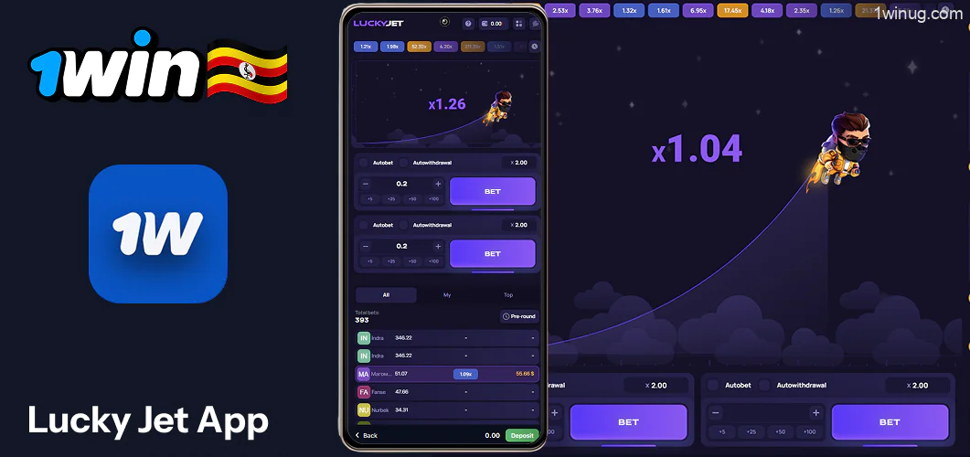 1win app Lucky Jet
