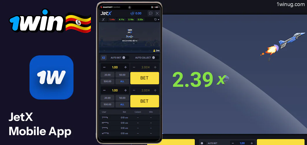 1win JetX app