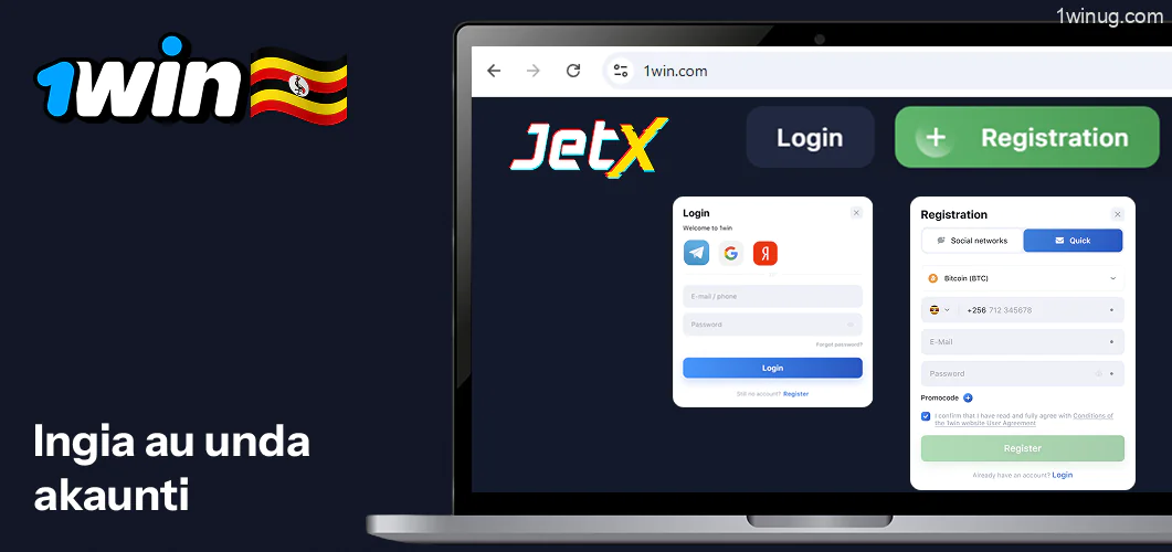 Tafuta mchezo wa JetX 1win