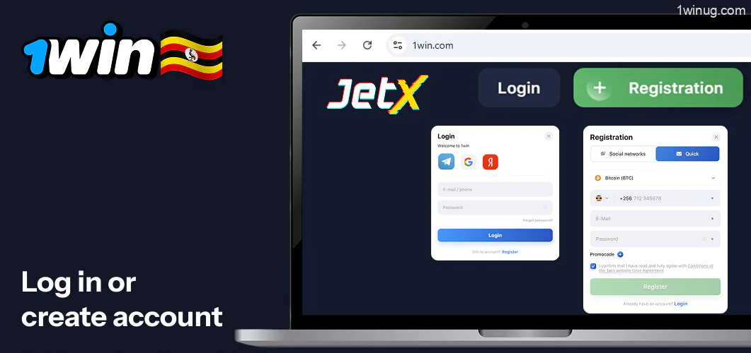 1win create an account