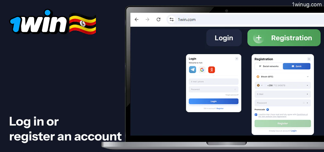 1win access your account