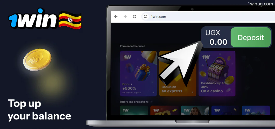 1win top up your balance