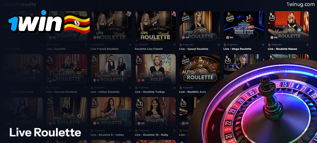1win Live Roulette
