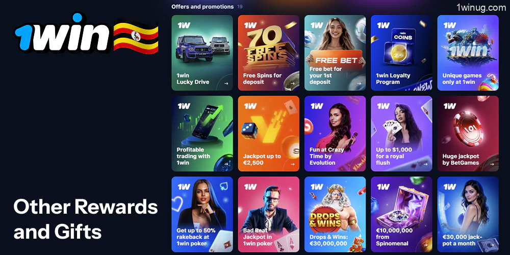 1win Uganda offers and rewards