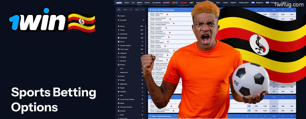 1win sports disciplines