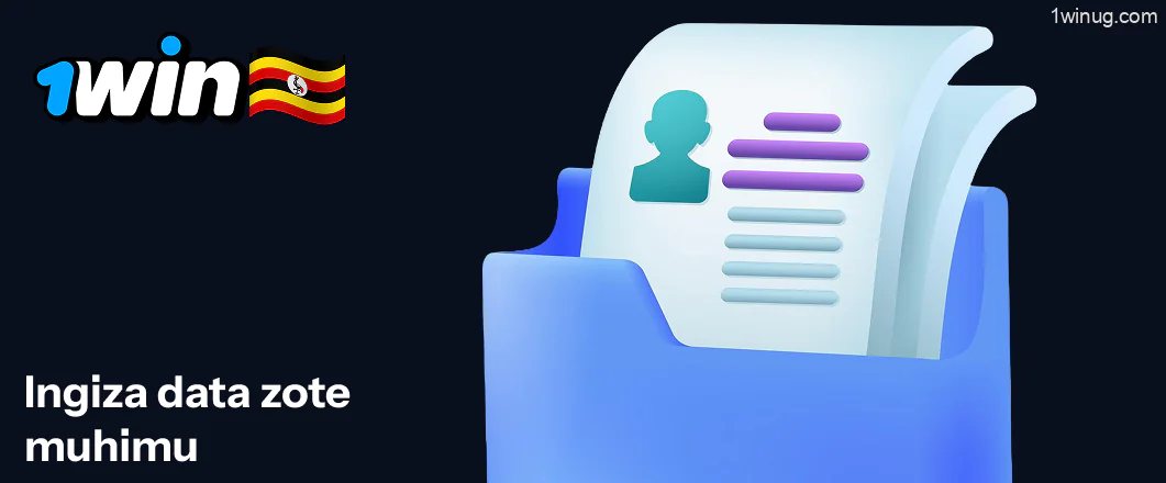 1win ingiza data zote muhimu