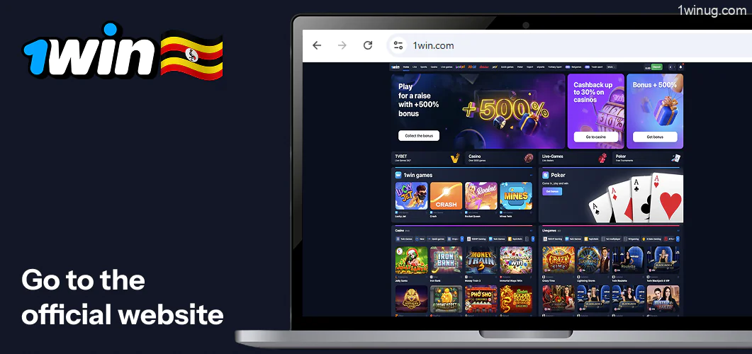 Log in 1win to any browser