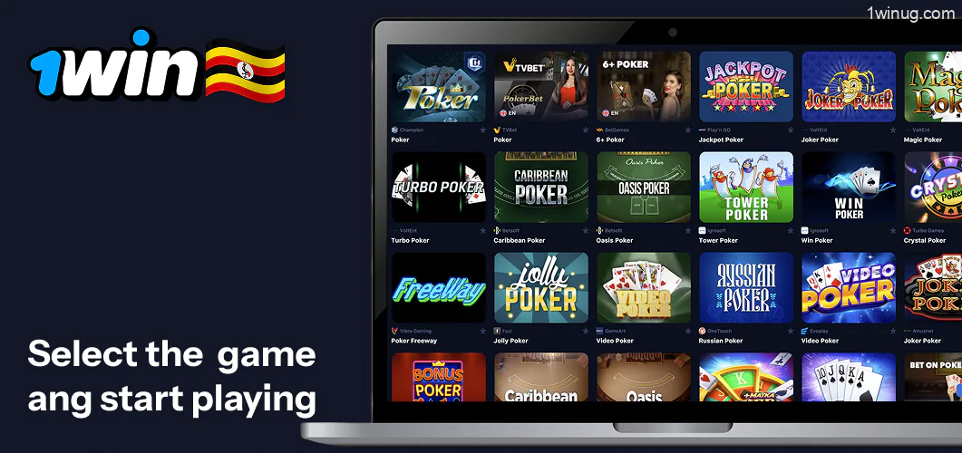 Find a poker game 1win